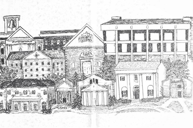 Episcopal Campus Drawing